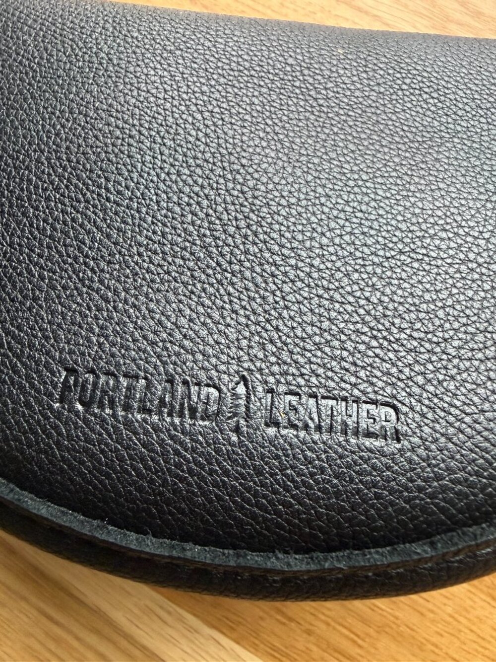 Portland Leather Goods Small Koala Sling Bag – Pebbled Black - Picture 2 of 4